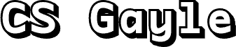 CS Gayle Mono 3D Demo rudeRight