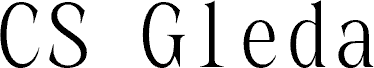 CS Gleda Mono Regular Demo