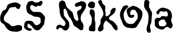 Podgląd czcionki CS Nikola Regular Demo