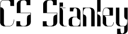 CS Stanley Regular Demo 字体预览