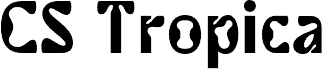 Preview of the CS Tropica Regular Demo font