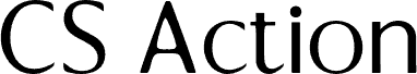 Preview of the CSActionDrawn-Regular Demo font