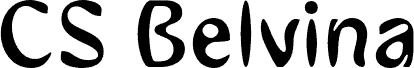 Preview of the CSBelvinaDrawn-Regular Demo font