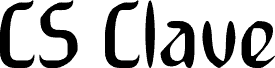 CSClaveDrawn-Regular Demo