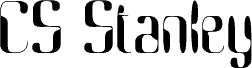 CSStanleyDrawn-Regular Demo 字体预览