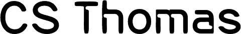 Preview of the CSThomasDrawn-Regular Demo font