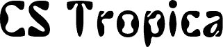 Preview of the CSTropicaDrawn-Regular Demo font