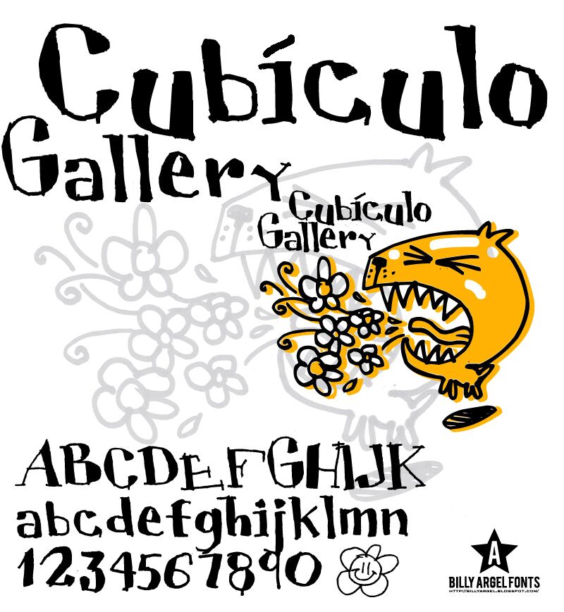 CUBICULOGALLERY SERIF Czcionka