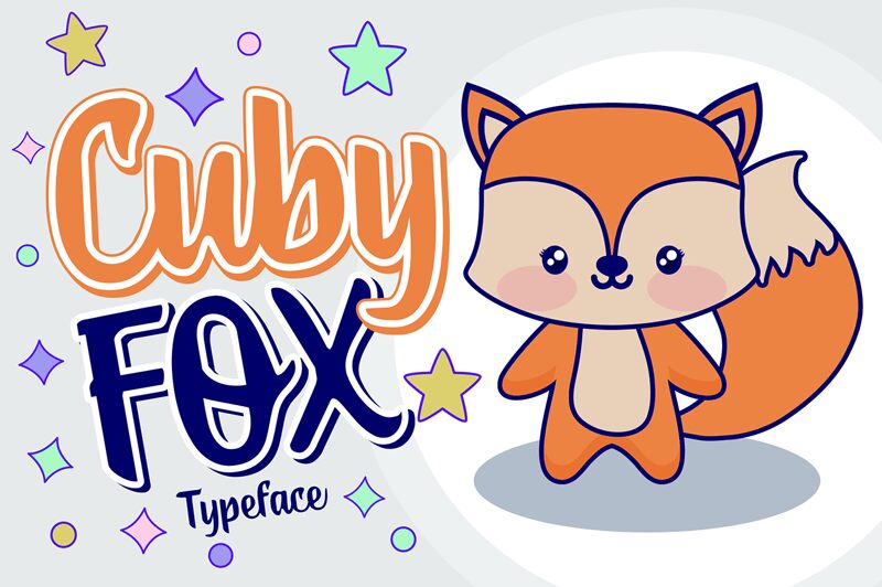 Cuby Fox Czcionka