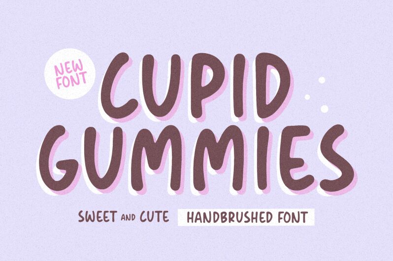 Cupid Gummies Шрифт