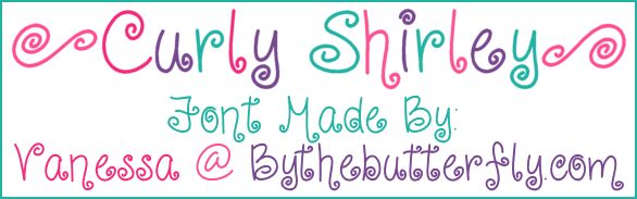 CurlyShirley Schriftart