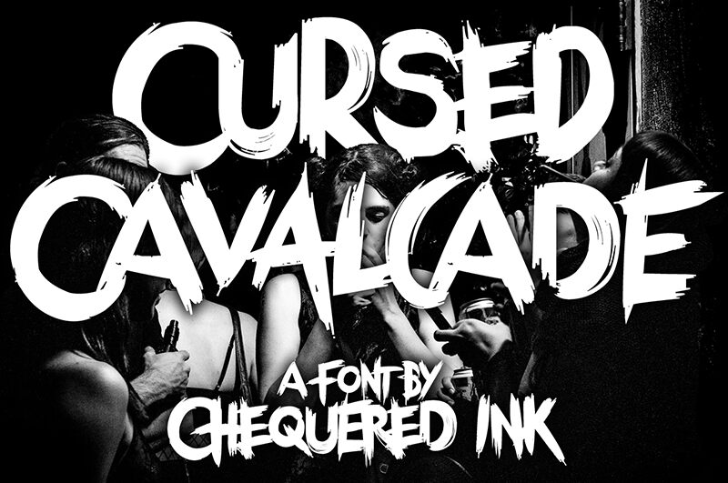 Cursed Cavalcade font | Fonts2u.com