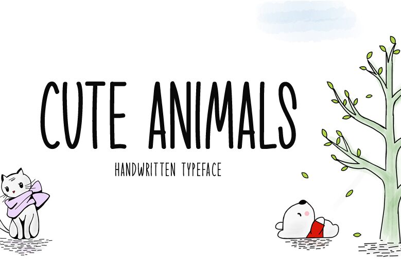 Cute Animals 字体