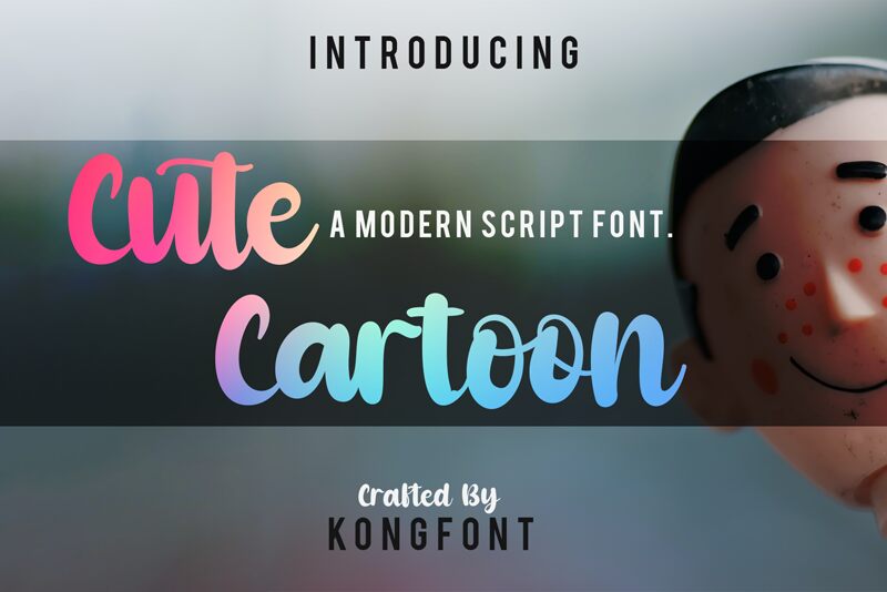 Cute Cartoon Schriftart