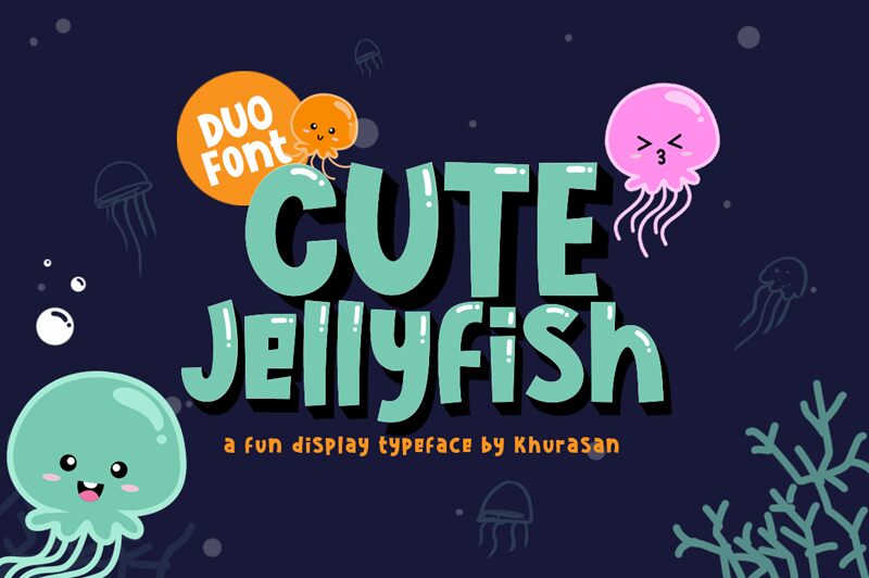 Cute Jellyfish Czcionka