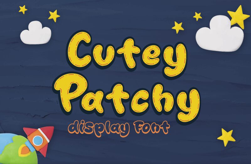Cutey Patchy Czcionka
