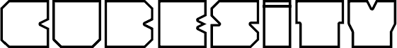 Cubesity outline