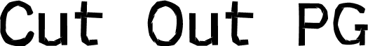 Cut Out PG