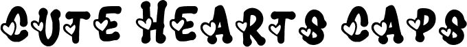 Cute Hearts Caps Regular