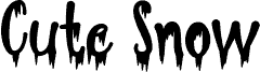 Cute Snow Ice Frost