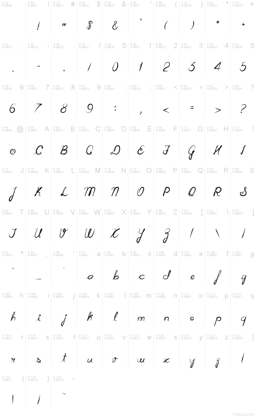 Cursiva font | Fonts2u.com