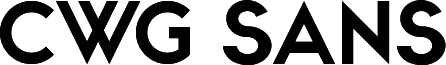 CWG Sans