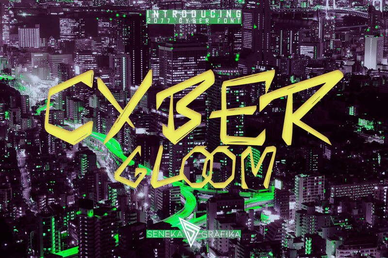 Cyber Gloom Schriftart