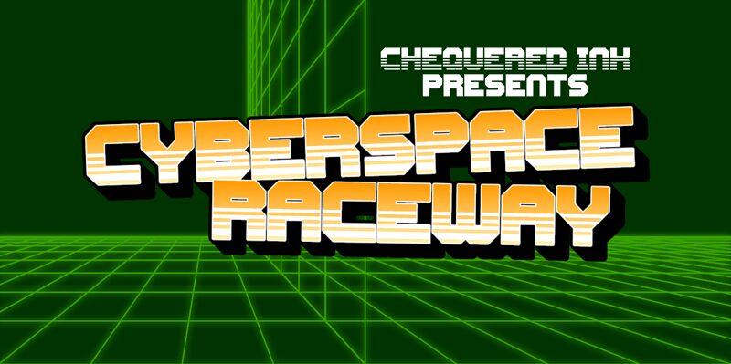 Cyberspace Raceway Czcionka