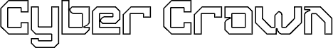 Cyber Crown Four písmo