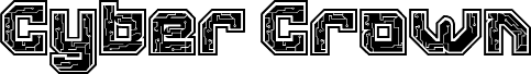 Cyber Crown Two písmo