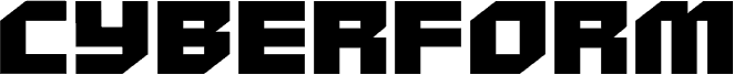 Cyberform Demo font