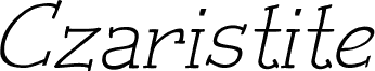 Czaristite Oblique
