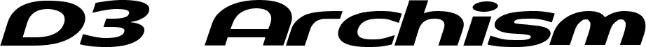 D3 Archism Italic