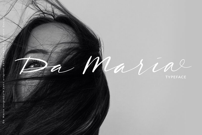 Da Maria Schriftart