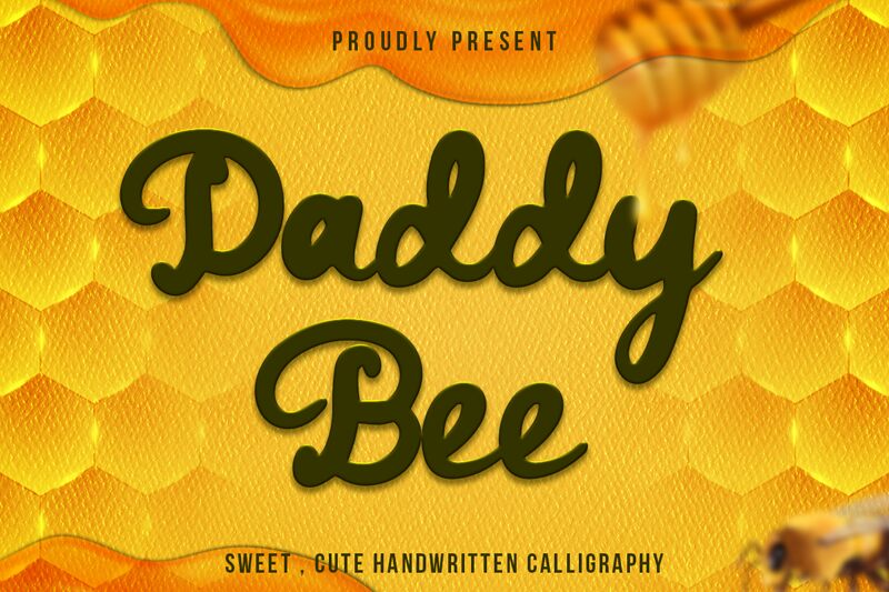 DaddyBee Czcionka