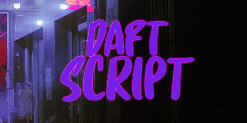 Daft Script Czcionka