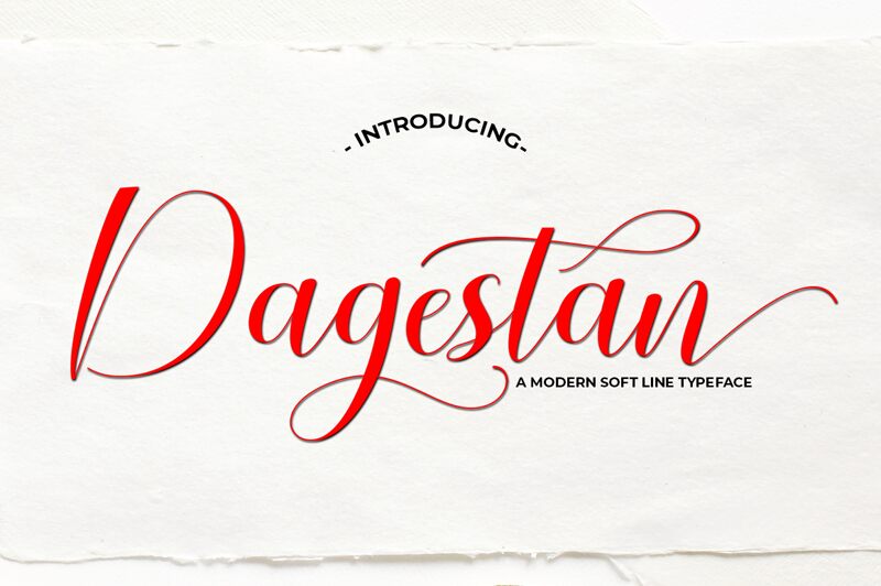 Dagestan Schriftart