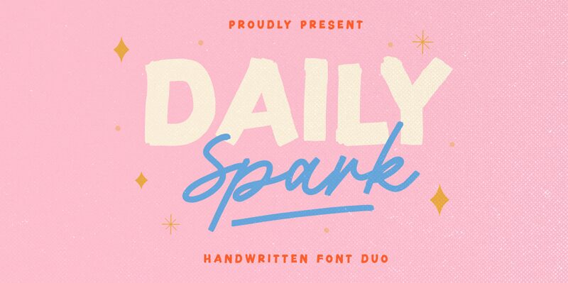 Daily Spark Sans Schriftart
