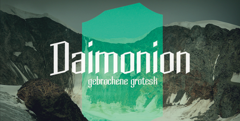 Daimonion Schriftart