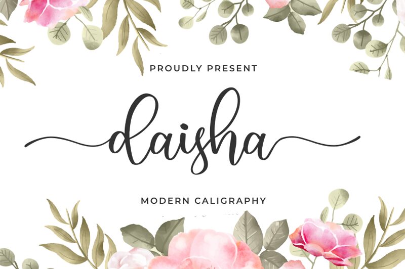 Daisha Czcionka