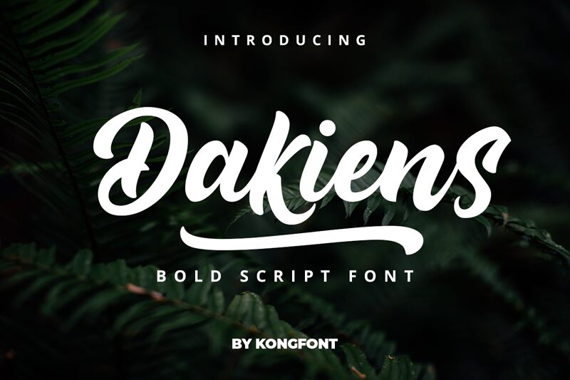 Dakiens Czcionka