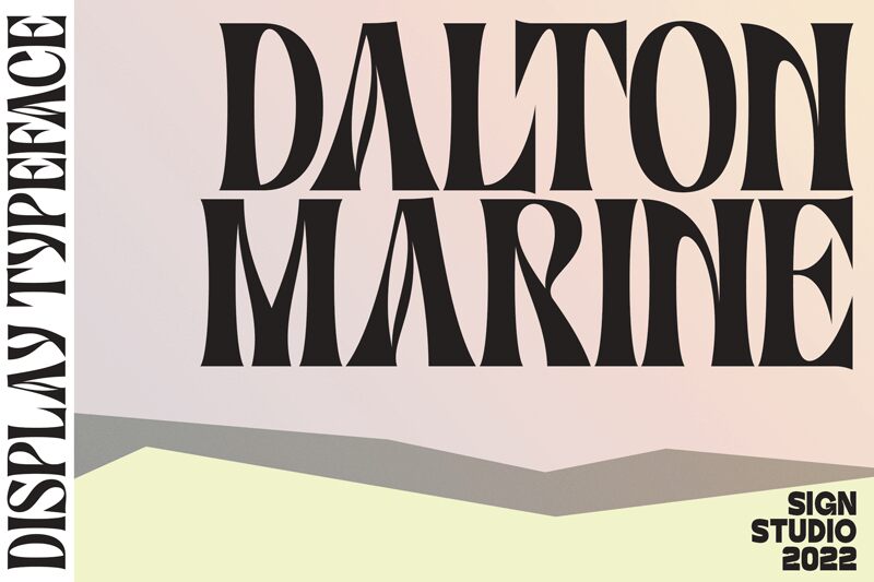 Dalton Marine Czcionka