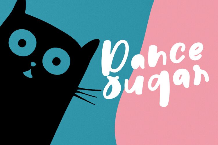 Dance Sugar Schriftart