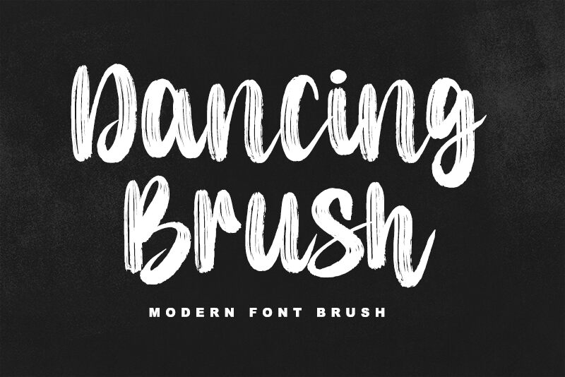 Dancing Brush Druh písma