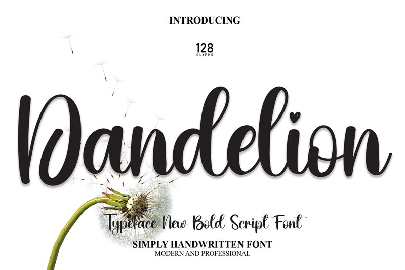 Dandelion Czcionka
