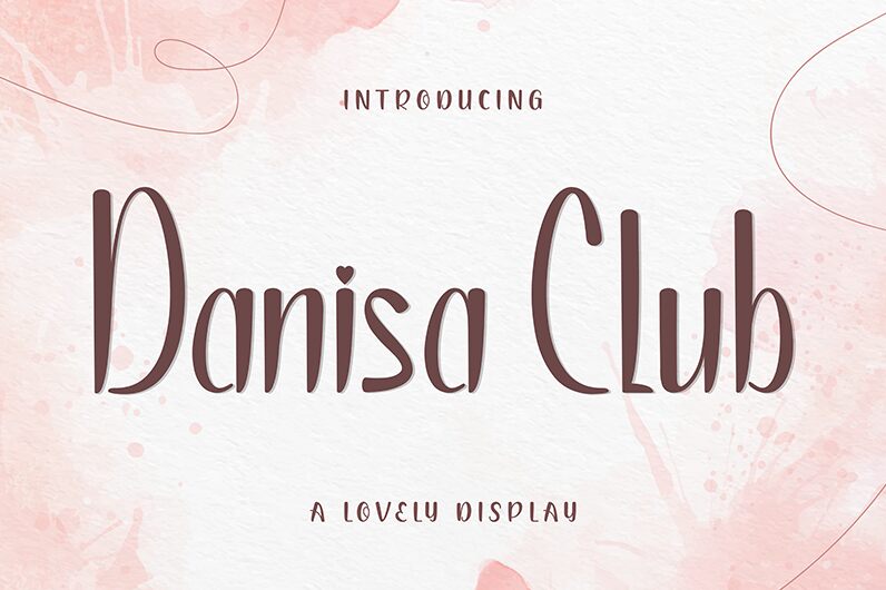 Danisa Club Czcionka