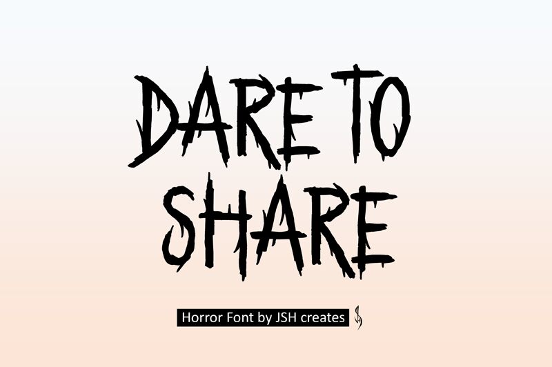 Dare to Share Schriftart
