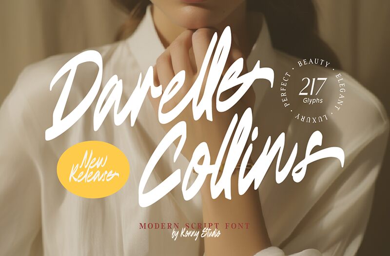 Darelle Collins Schriftart