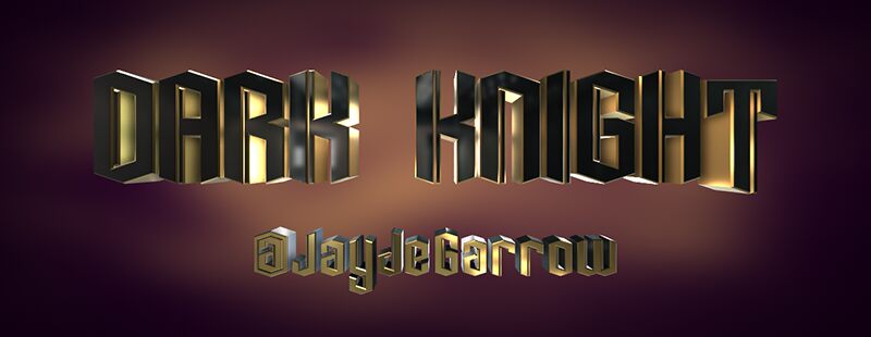 Dark Knight Czcionka
