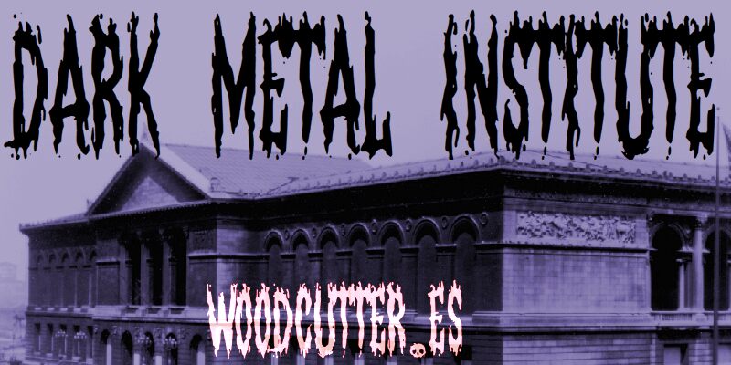 Dark Metal Institute Schriftart